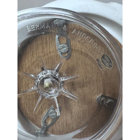 Berman & Anderson Angel with Mandolin Music Box - Silent Night, Japan Vintage - Picture 7 of 9